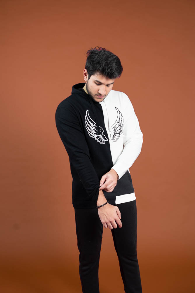 Multi Color Angel Wings Hoodie